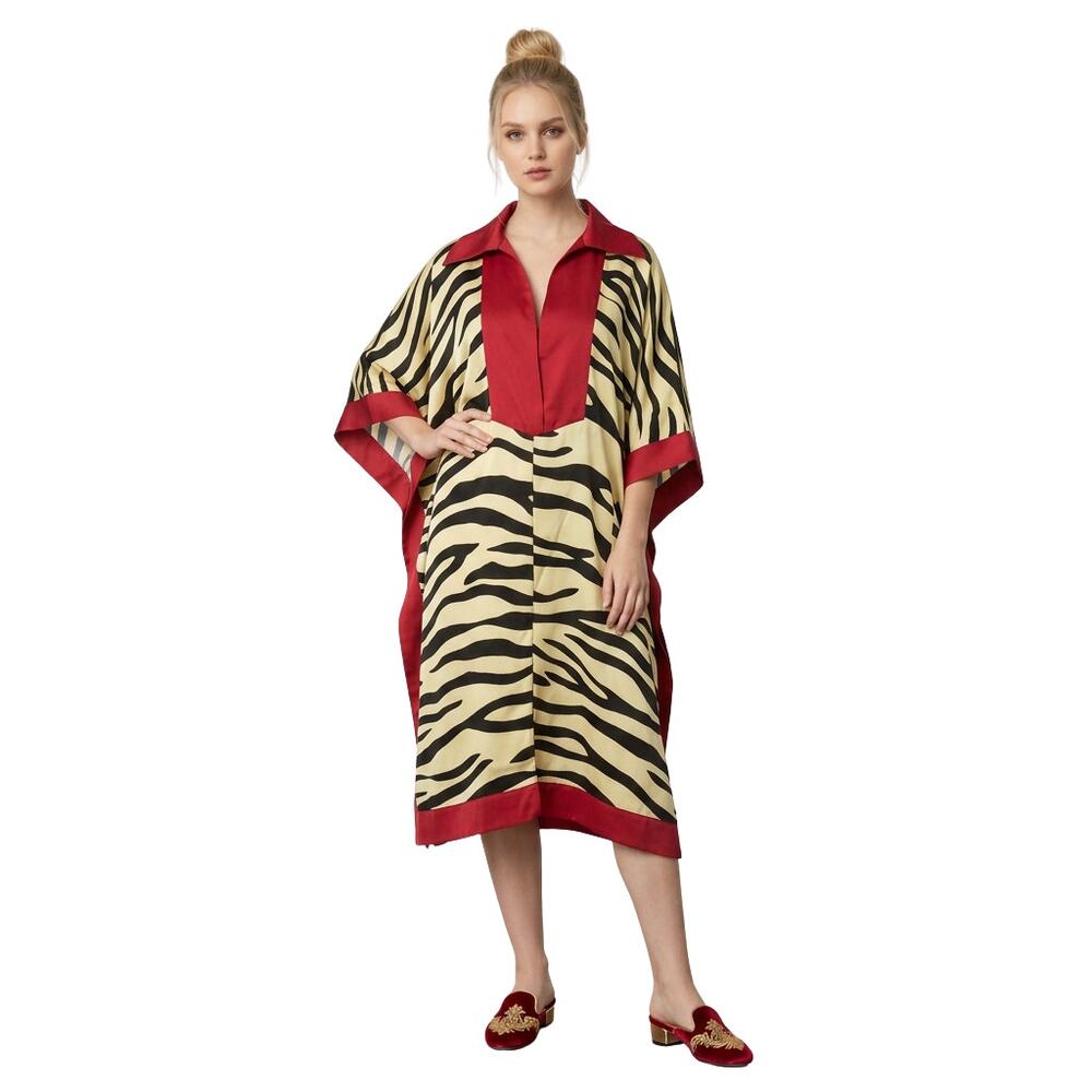 Gucci Silk Loungewear Dress Red IT40 Luxury Comfort